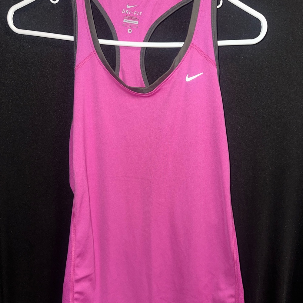 Nike Fuchsia Dri-FIT Athletic Tank